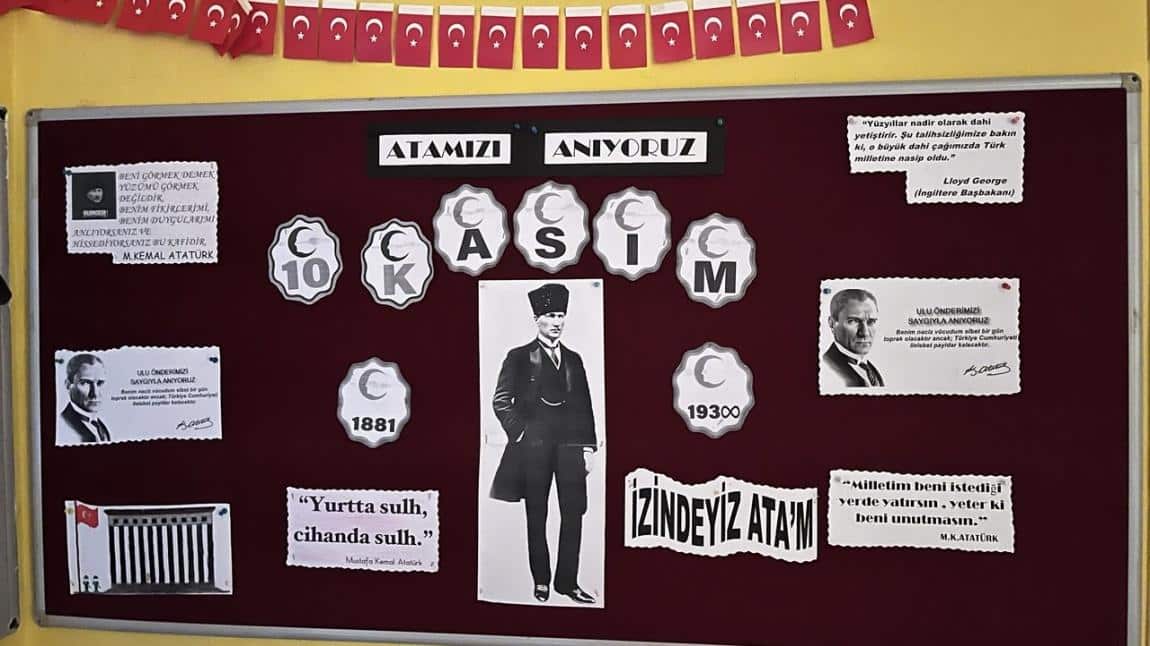 ATATÜRK'Ü ANDIK